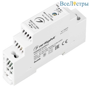 Блок питания Arlight ARV-DR15-48 48V 15W IP20 0,32A 034674