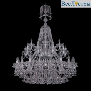 Подвесная люстра Bohemia Ivele 1409/20+10+5/400/XL-152/2d Ni