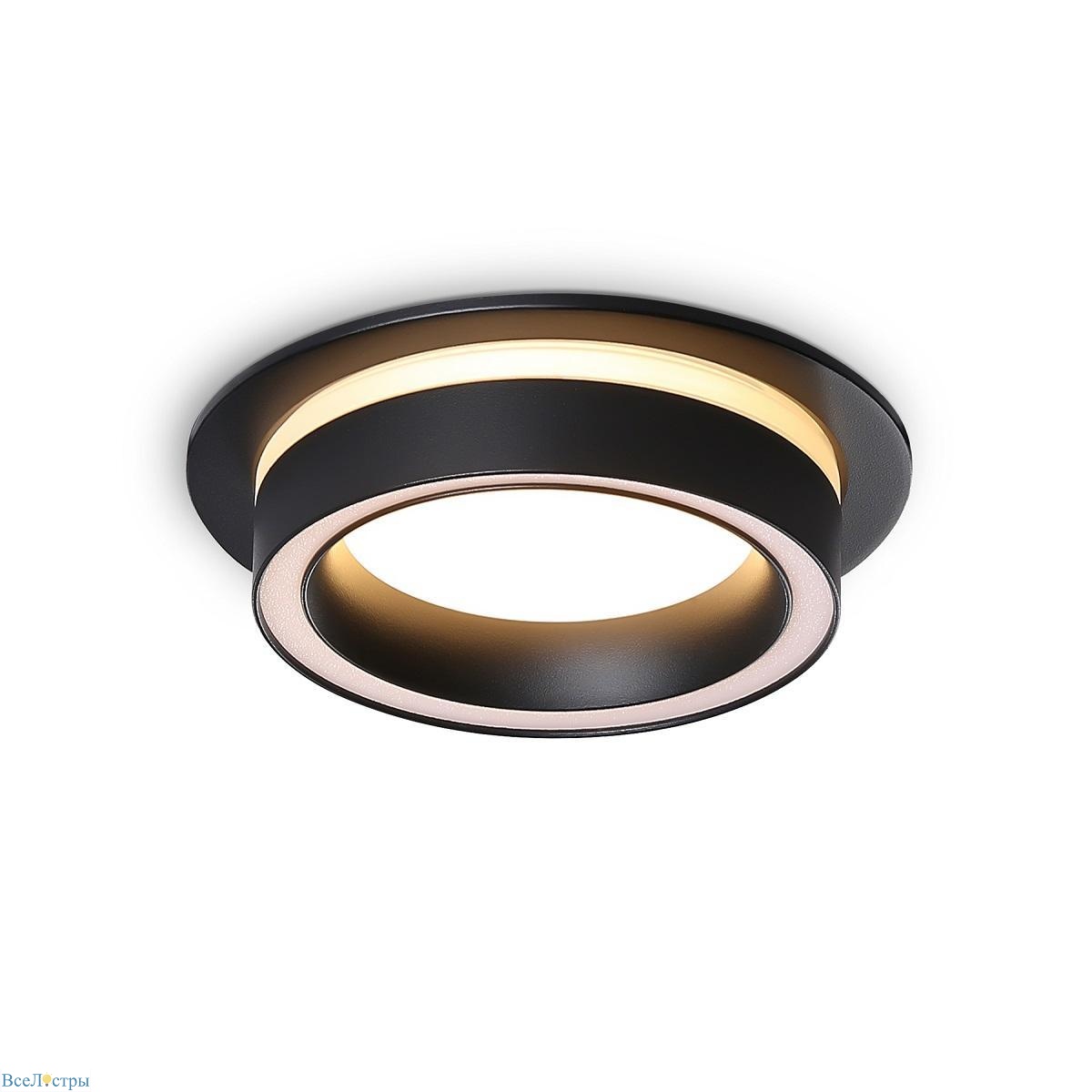 встраиваемый светильник ambrella light techno spot gx53 acrylic tech tn5241