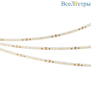 Светодиодная лента Arlight RT-A160-5mm 24V Warm3500 (9.6 W/m, IP20, 2835, 5m) 037807