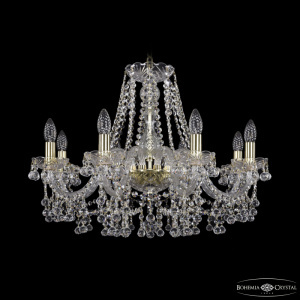 Подвесная люстра Bohemia Ivele Crystal 1409/8/240 G