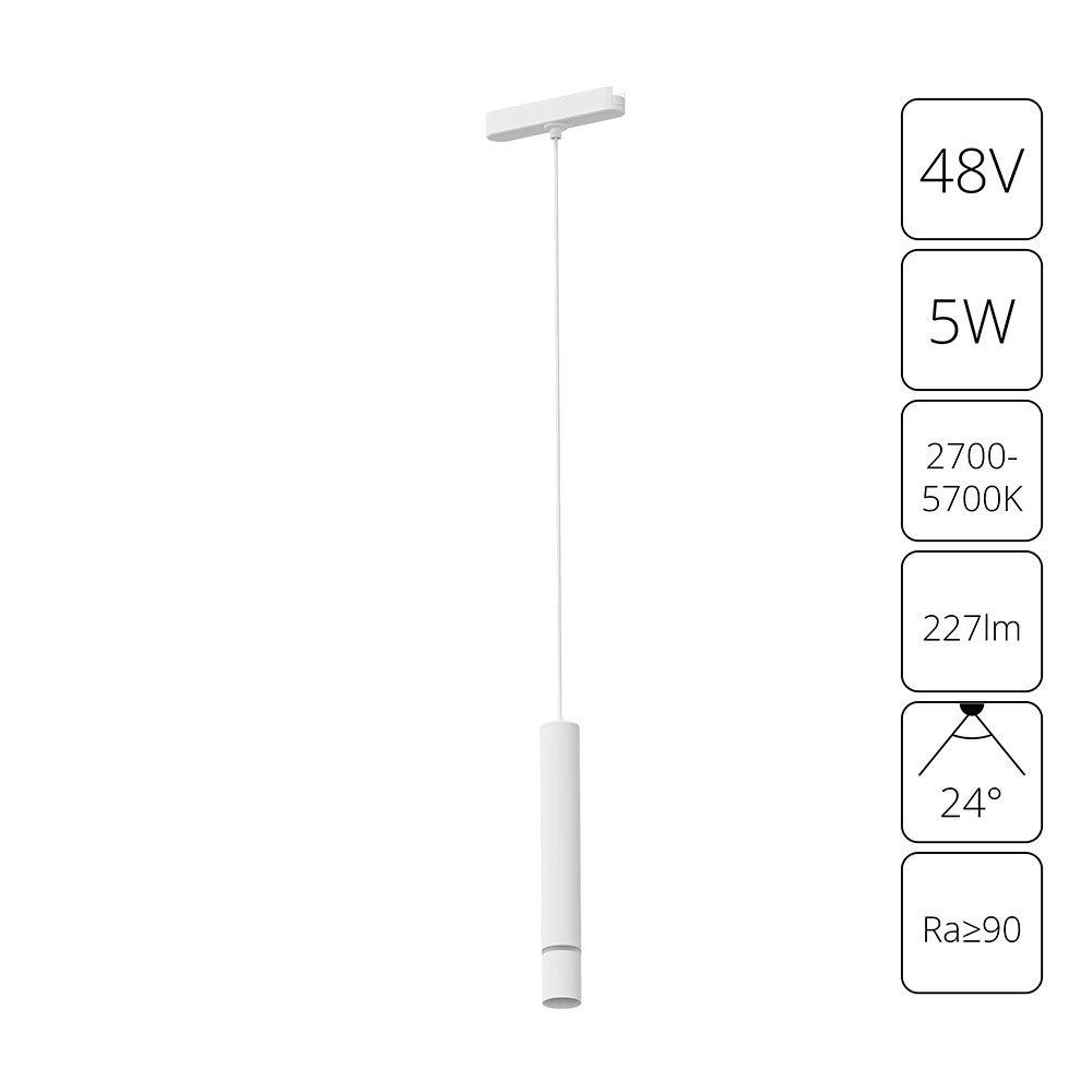 трековый светодиодный светильник arte lamp rapid a2959pl-1wh