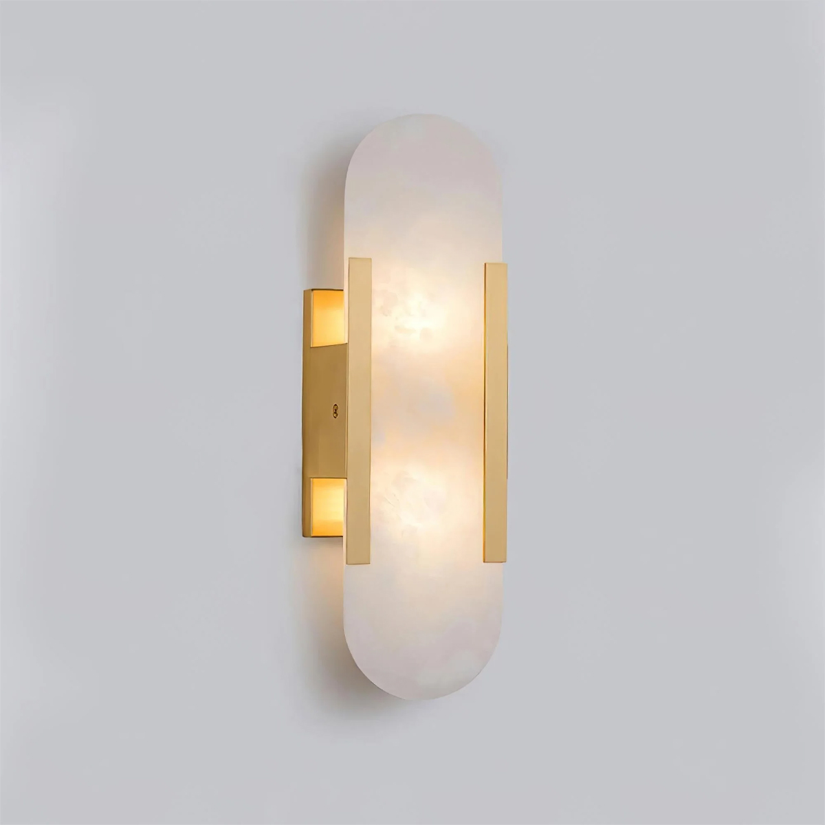 настенный светильник delight collection wall lamp f037/s gold/white