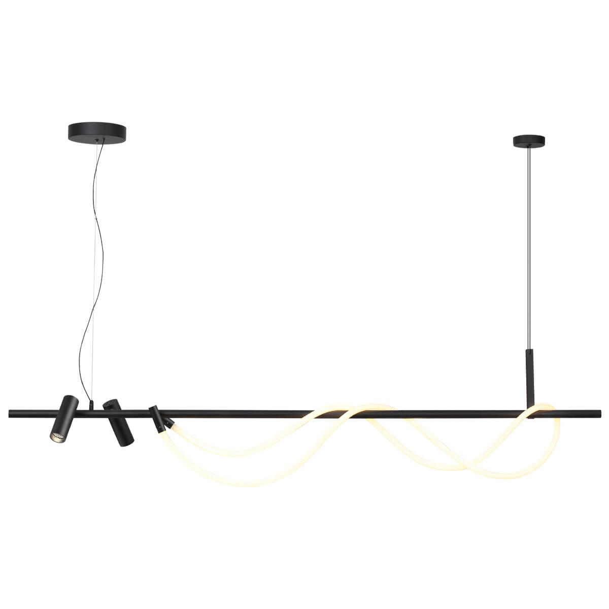 подвесной светодиодный светильник odeon light corda hightech 4391/40l