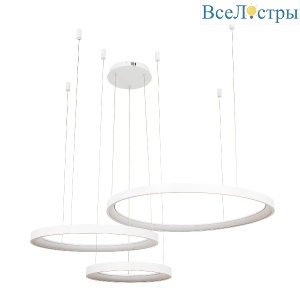 Подвесная люстра LED4U L8806-800-580-380 WH