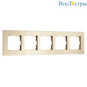 Рамка на 5 постов Werkel AluMax W0053511 4690389214363 a069967