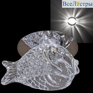 Встраиваемый светильник Reluce 08074-9.0-001H G9 CR