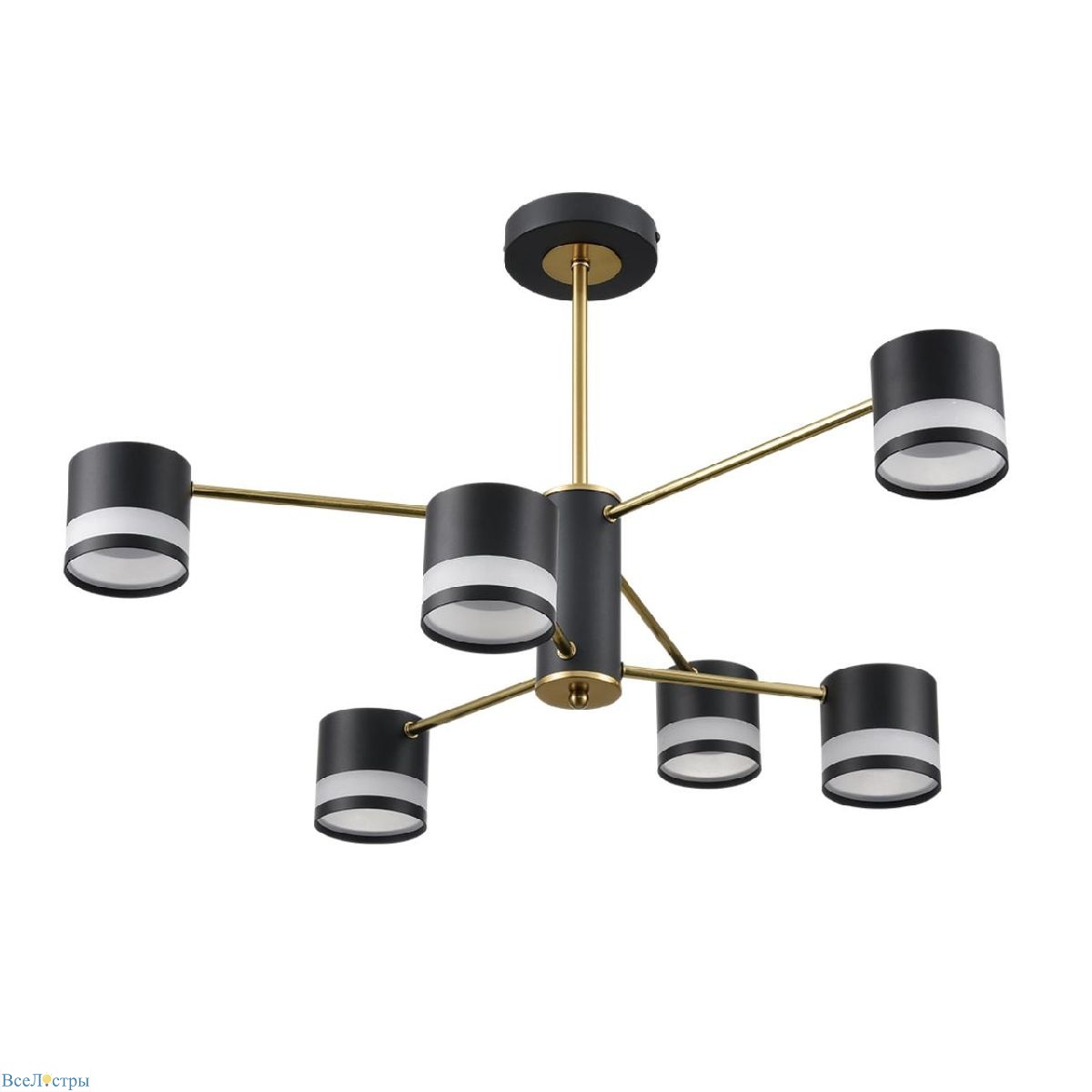 люстра на штанге lumion lanika 8240/6c