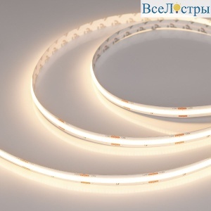 Светодиодная лента Arlight COB-X420-10mm 24V Warm2700 (4.8 W/m, IP20, 15m) 048824