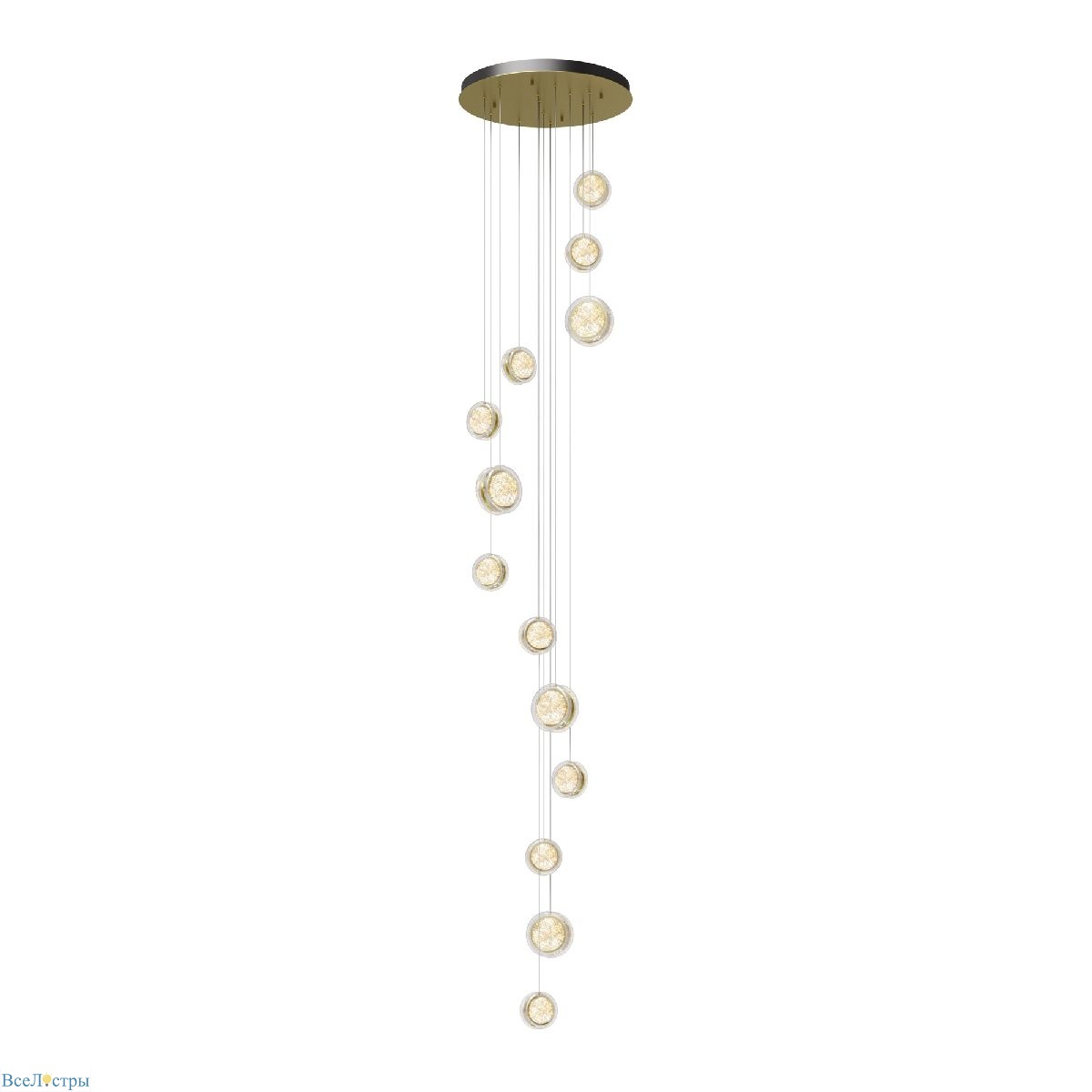каскадная люстра maytoni pharao mod361pl-l58bs3k