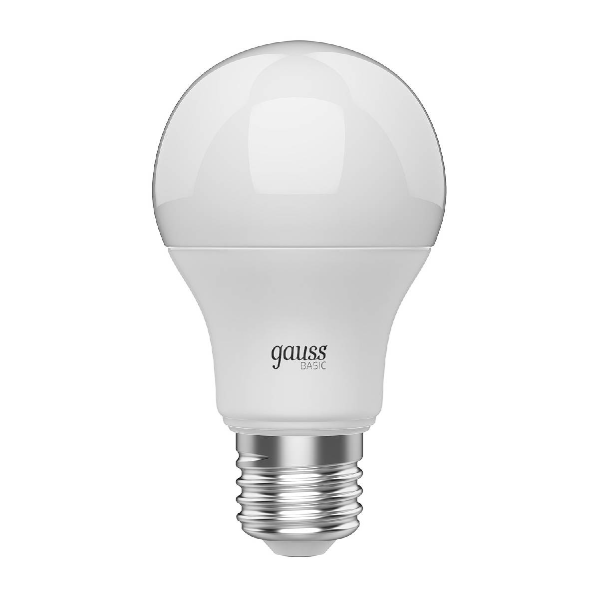 лампа светодиодная gauss basic e27 12w 4100k 202402212