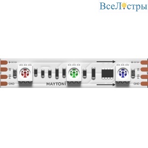 Светодиодная лента Maytoni Led Strip 12В 5050 14,4Вт/м RGB 5м IP20 201242