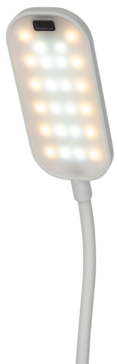 настольная аккумуляторная лампа эра nled-525-6w-w б0068589