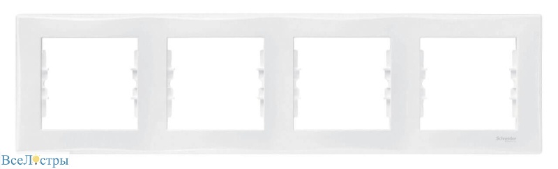 рамка 4-постовая schneider electric sedna sdn5800721