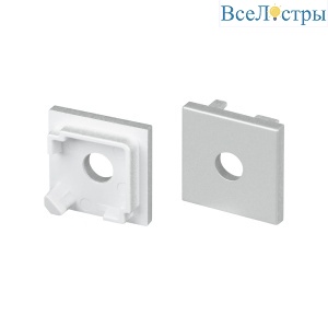 Заглушка Arlight SL-KANT-H16-S10 SQUARE с отверстием 053567