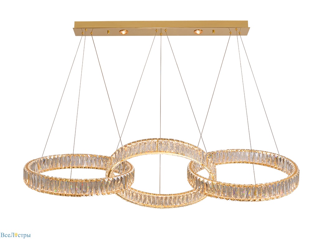 подвесные люстры newport 8243n/s gold м0071053