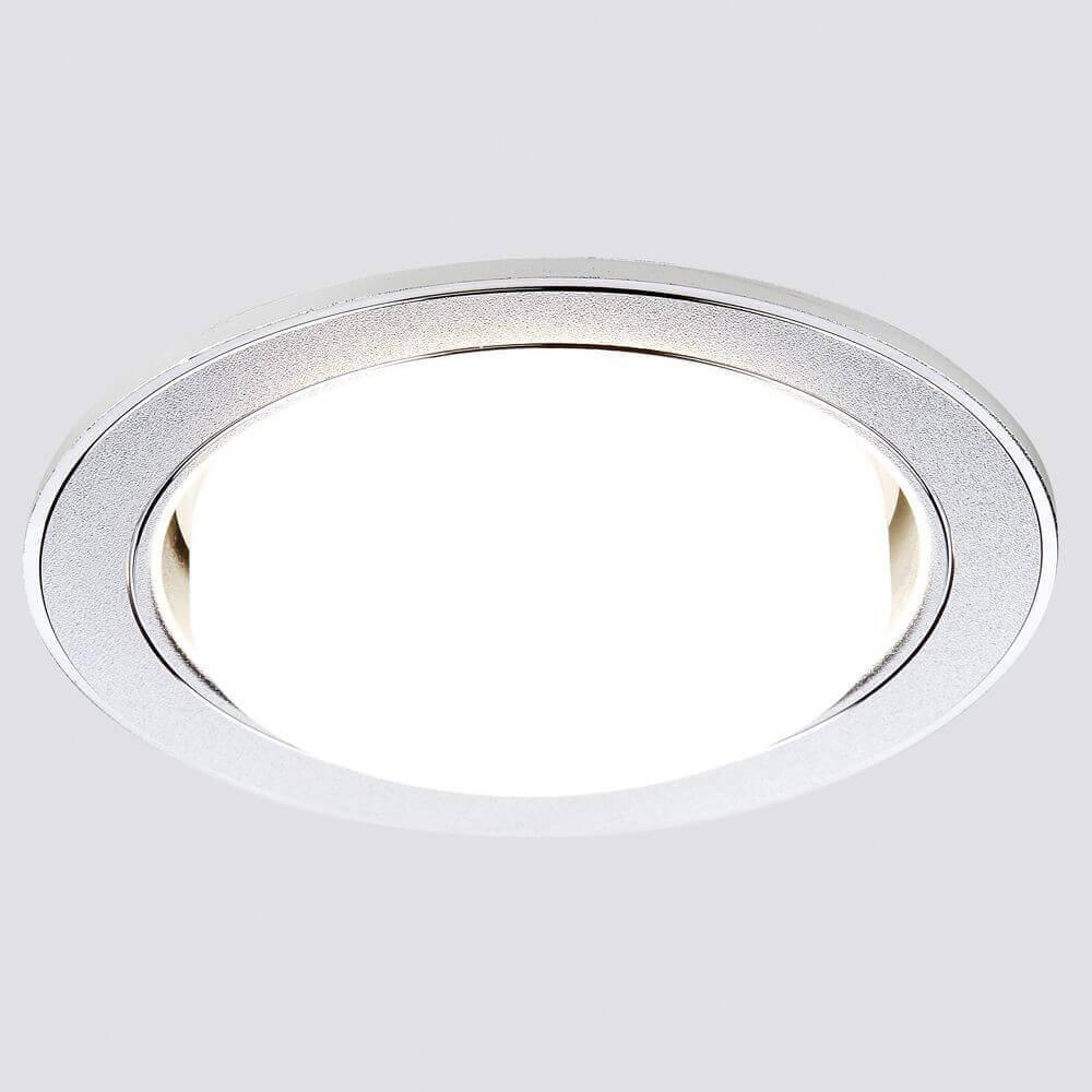 встраиваемый светильник ambrella light gx53 classic g170 ps/ch