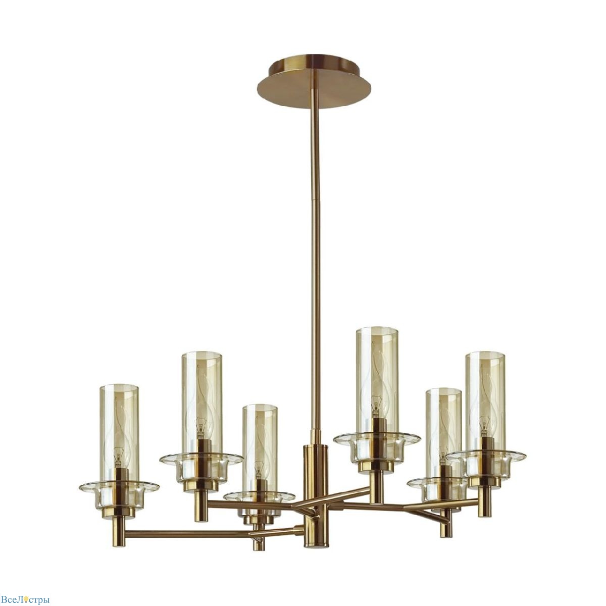 люстра на штанге lumion madonna 6554/6c