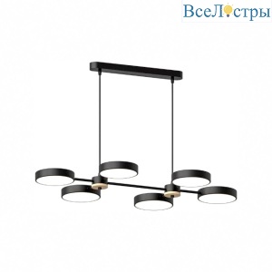Подвесная люстра LED4U L3217-820 BK