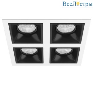 Встраиваемый светильник Lightstar Domino (214546+214507+214507+214507+214507) D54607070707