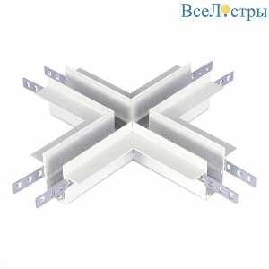 Коннектор X-образный для встраиваемого магнитного шинопровода ST Luce Skyline 48 ST007.500.12