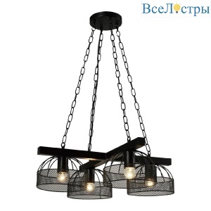 Подвесная люстра IMEX Ringo MD.20461-4-P-BK