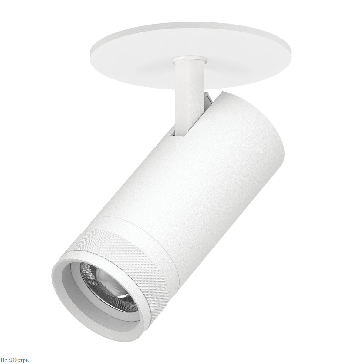 встраиваемый светильник 20-55g с адаптером lightstar canno pro c4206rs