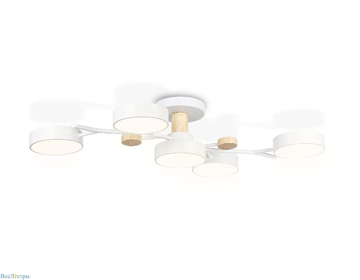 потолочная люстра ambrella light linetech fl4834