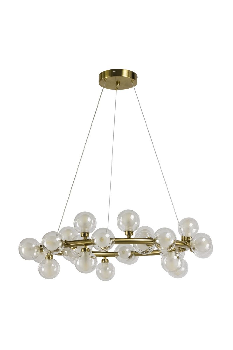 подвесная люстра am group am470 d700 polished gold