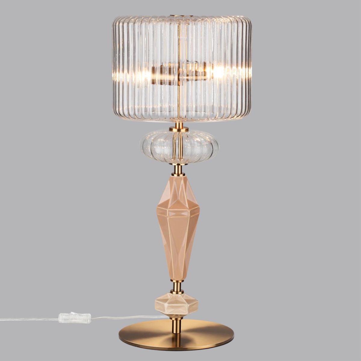 настольная лампа odeon light modern terra 5414/2t