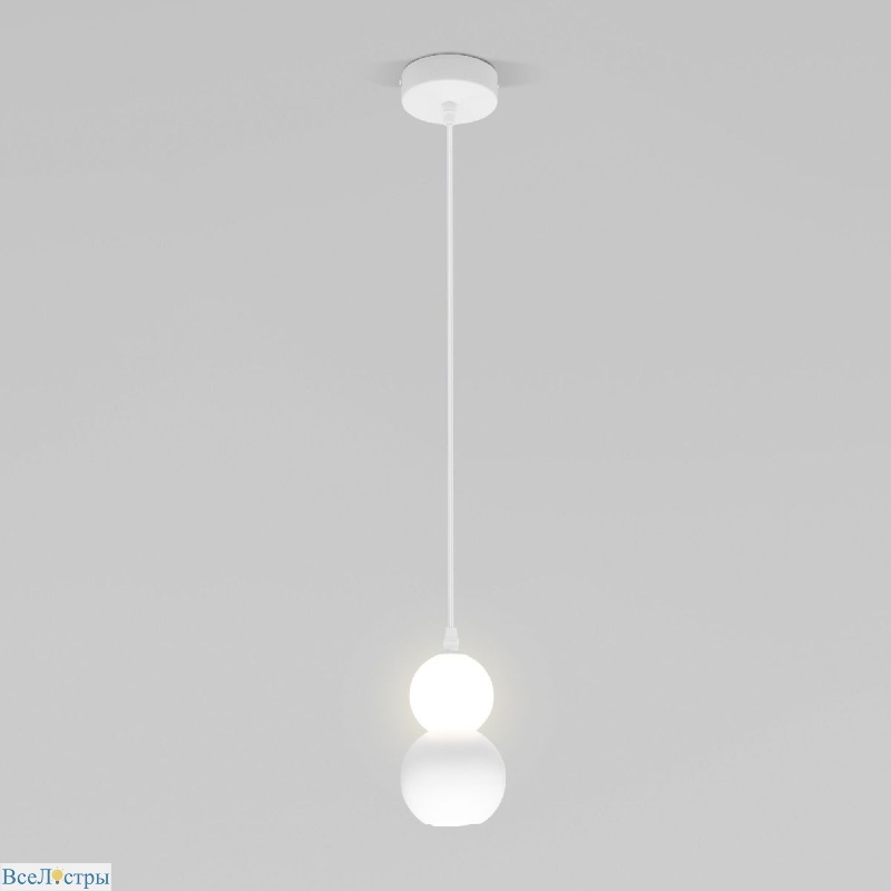 подвесной светильник eurosvet polar 50250/1 led белый a062388