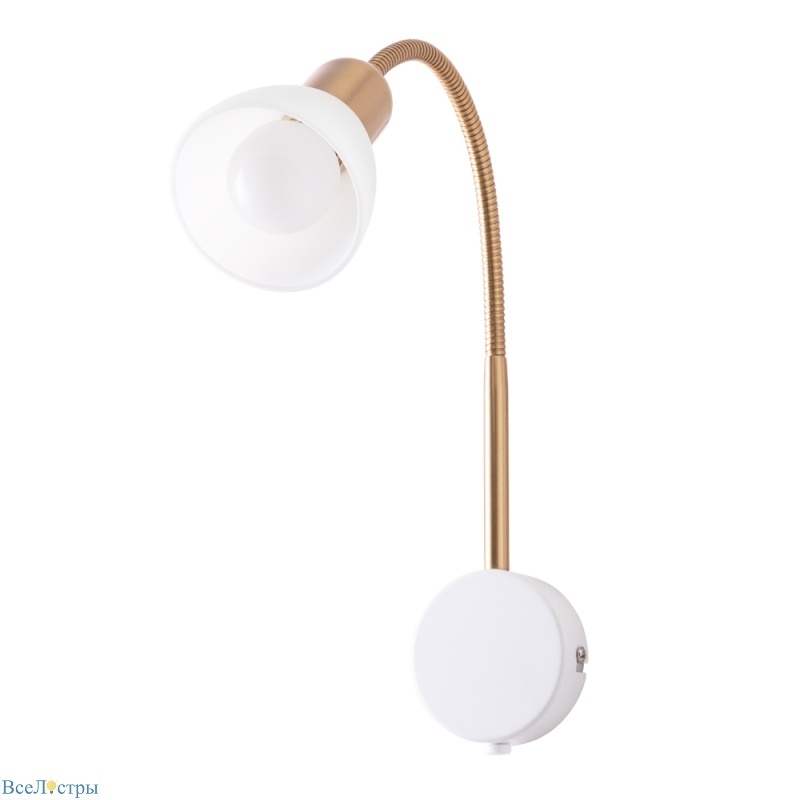 спот arte lamp falena a3116ap-1wh