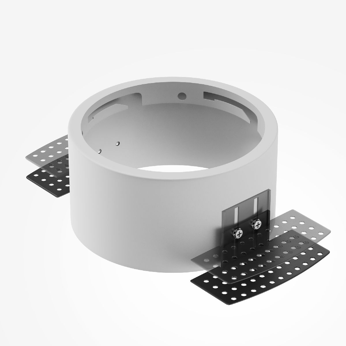 аксессуар для встраиваемого светильника maytoni downlight dla032-trs12-w