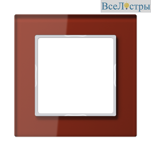 Рамка одноместная Jung AC581GLRT
