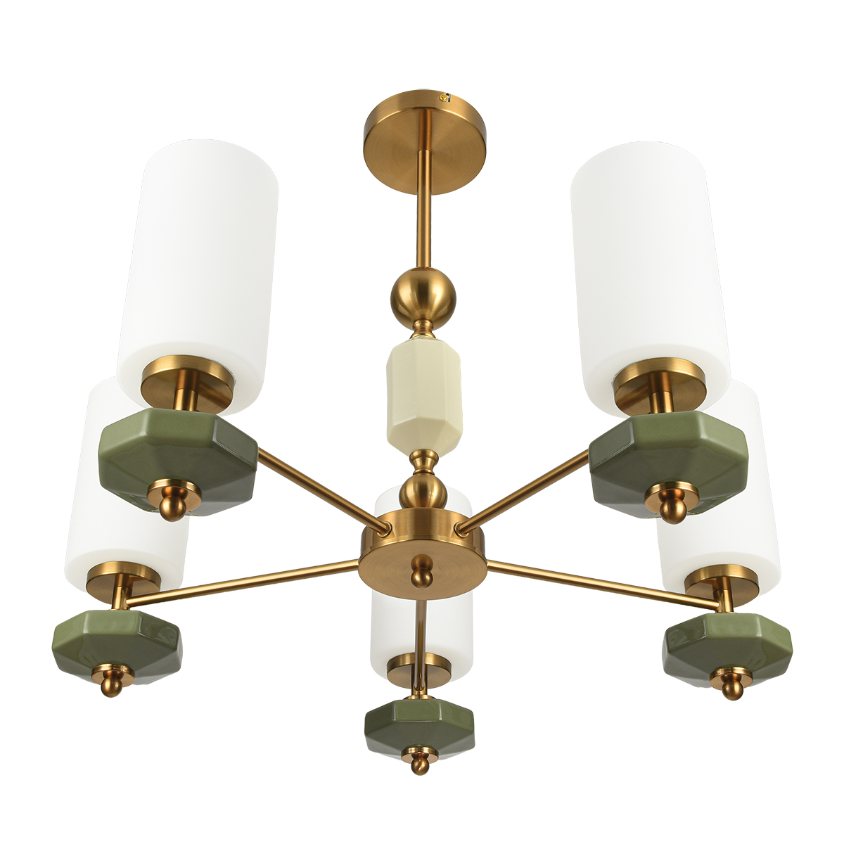 люстра на штанге lumion moderni mila 8427/5c
