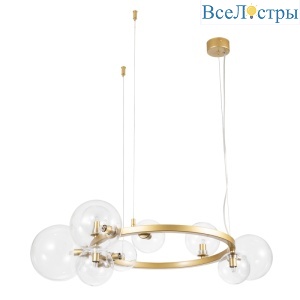 Подвесная люстра Arte Lamp Vincent A7790SP-10GO