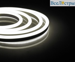 Светодиодная неоновая влагозащищенная лента Feron 12W/m 144LED/m 2835SMD теплый белый 50M LS721 32711
