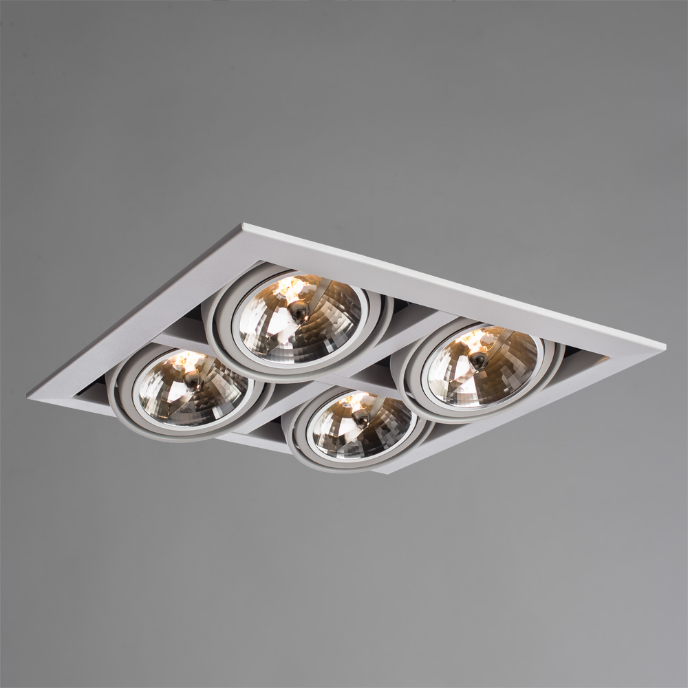 встраиваемый светильник arte lamp cardani grande a5935pl-4wh