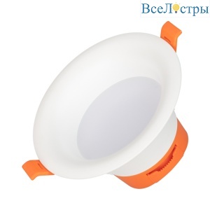 Встраиваемый светильник Arlight MS-BLIZZARD-BUILT-R115-10W Warm3000 (WH, 100 deg, 230V) 036577