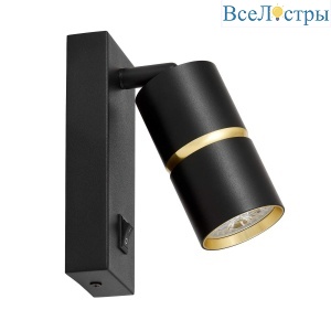 Спот Lampit Asti TS TK40-W1 BK+GD