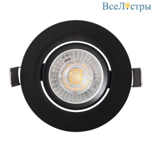 Встраиваемый светильник Denkirs DK3020-BK