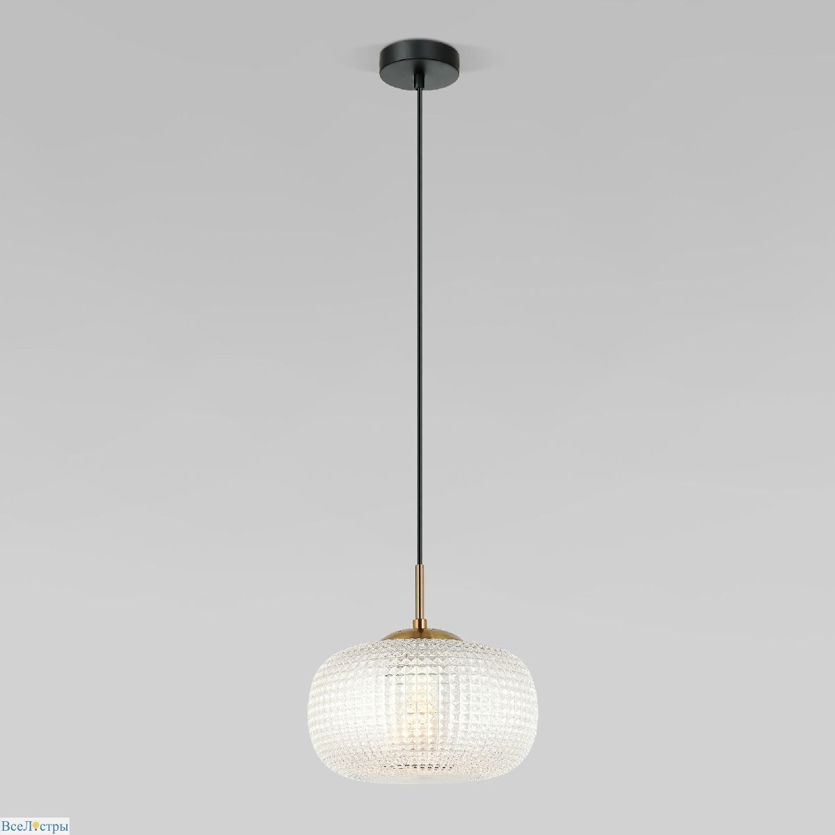 подвесной светильник eurosvet gem 50262/1 прозрачный a064963