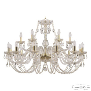 Подвесная люстра Bohemia Ivele Crystal 101/12+6/360 G