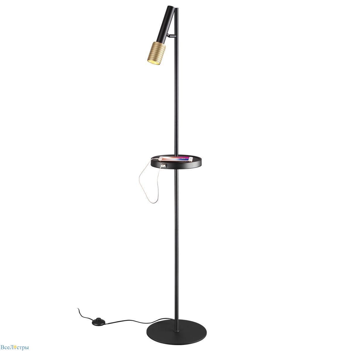 торшер odeon light hightech mehari 4240/1f