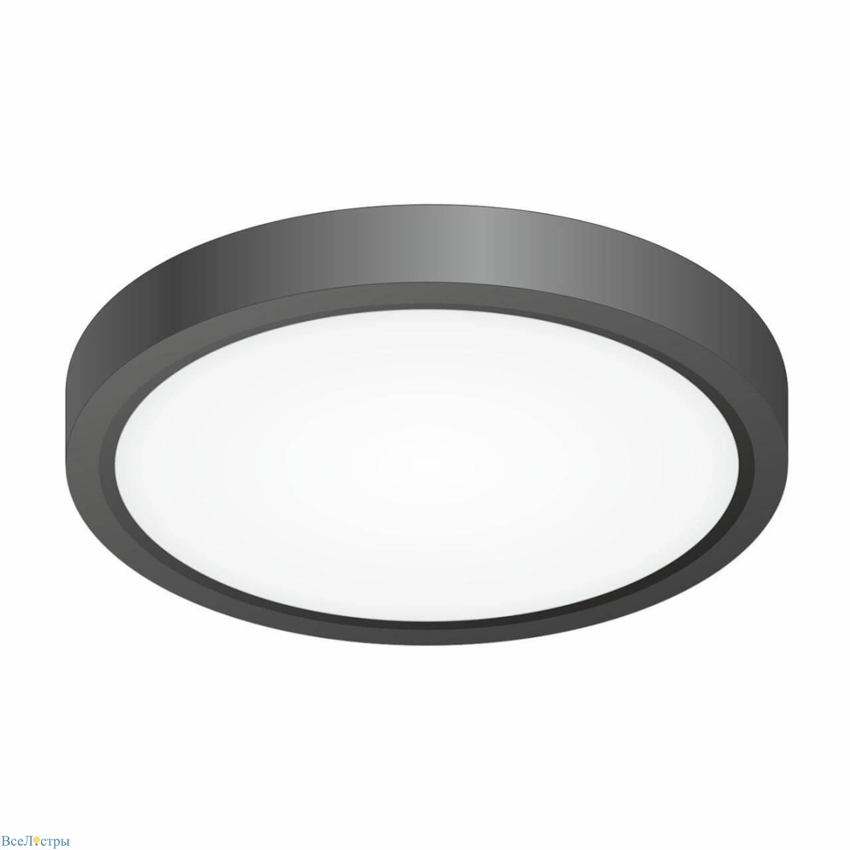 потолочный светодиодный светильник citilux бейсик cl738121n