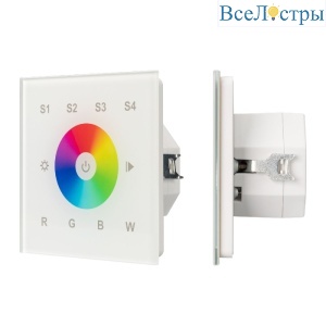 Сенсорная панель Arlight DALI-901-11-4G-RGBW-DT8-IN White BUS/230V 037202