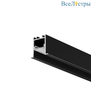 Алюминиевый профиль встраиваемый скрытого монтажа 22x22 Maytoni Led Strip ALM-2222-B-2M 632013