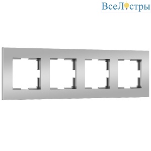 Рамка на 4 поста Werkel Slab 4690389193545 W0042965 a062817