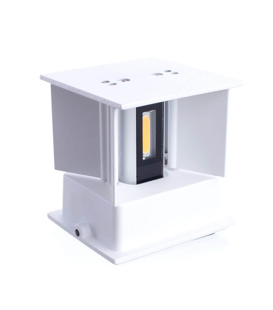 уличный настенный светодиодный светильник arte lamp rullo a1415al-1wh