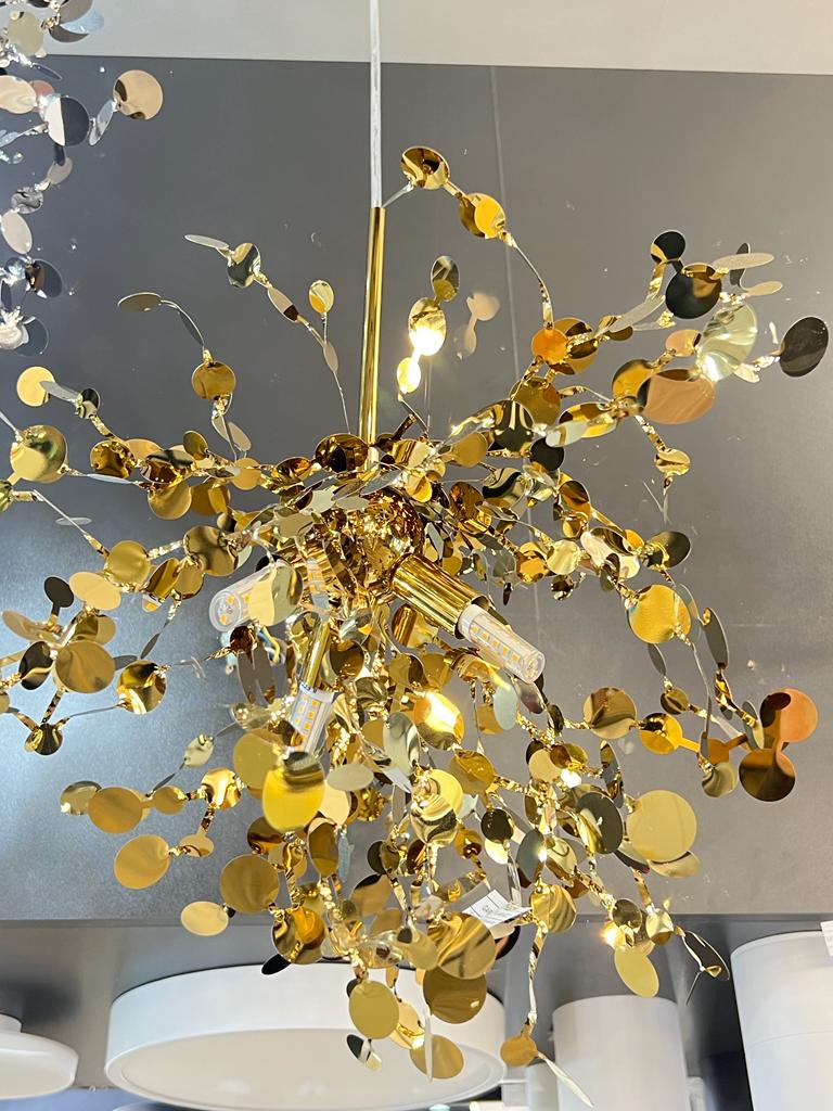 подвесная люстра crystal lux garden sp3х3 l1200 gold